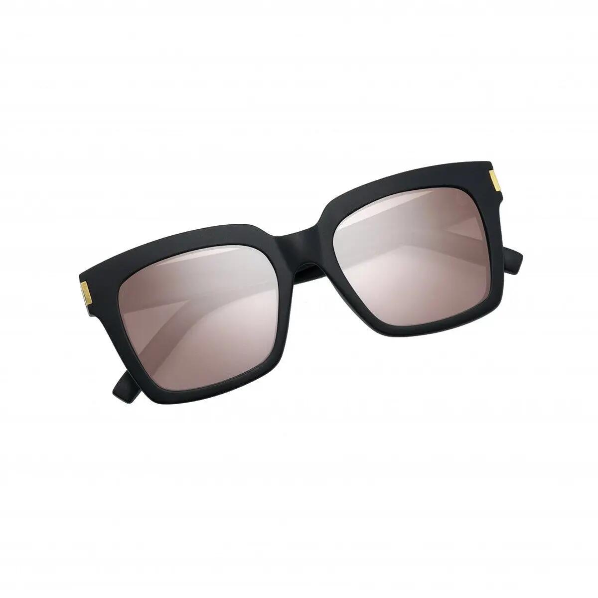 Women's Sunglasses Emerald Isle (Black | Silver) 3/4