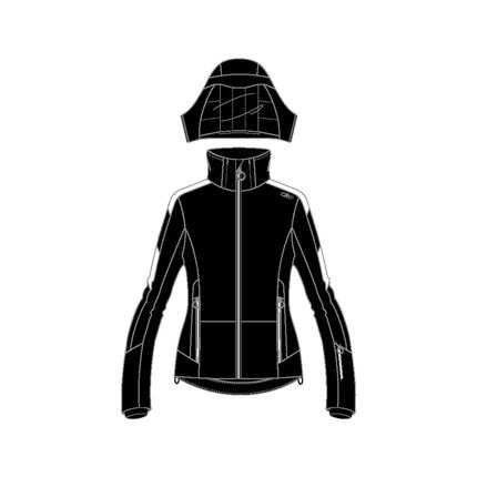 Veste ski - Femme - Capuche - 33W0316 U901 - Noir