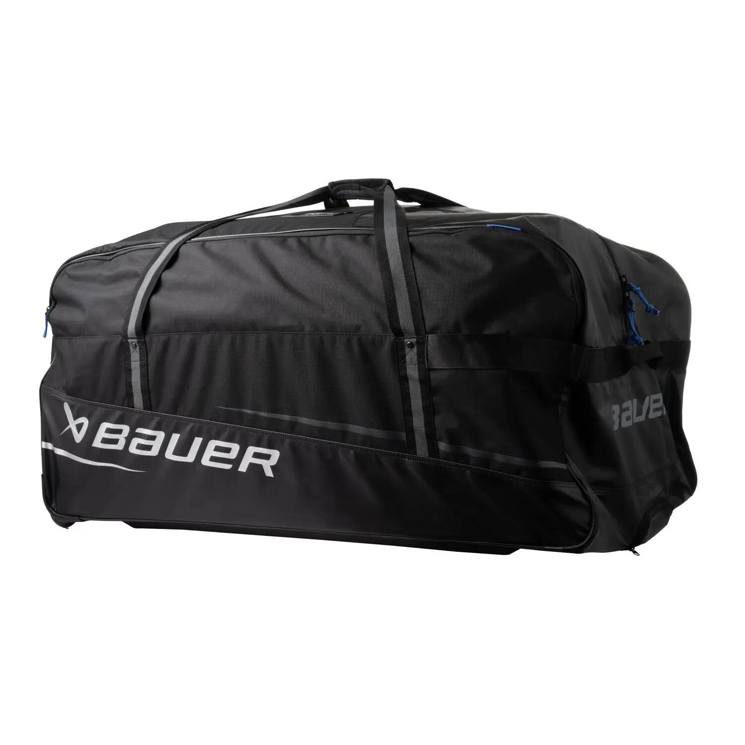 BAUER Geantă cu roți Premium blk, pentru portari Negru