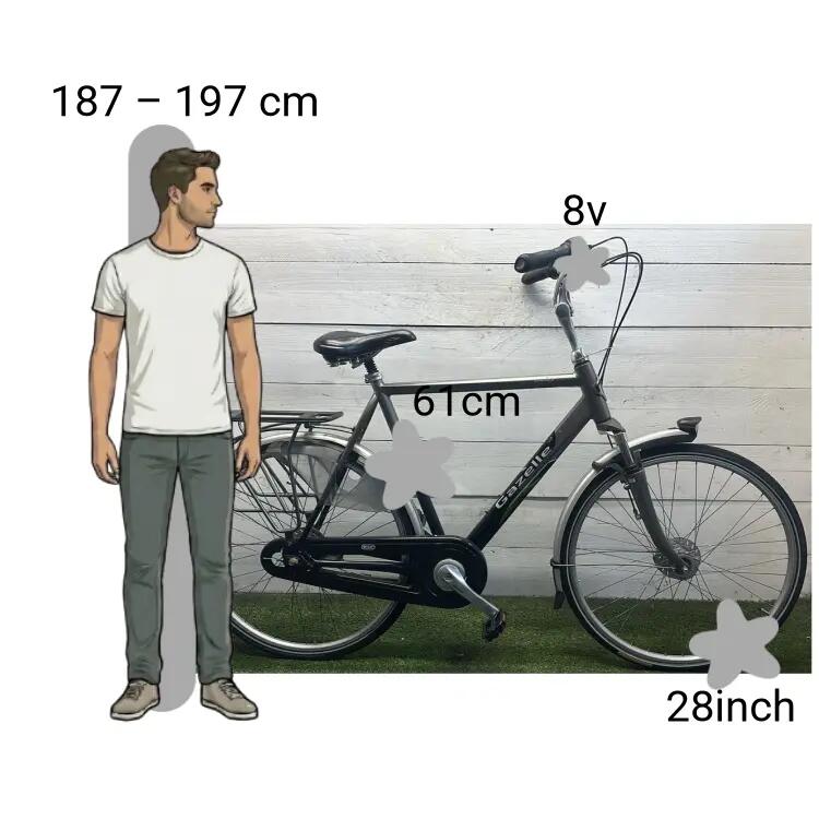 Vélo d’occasion Gazelle Orange 2/4