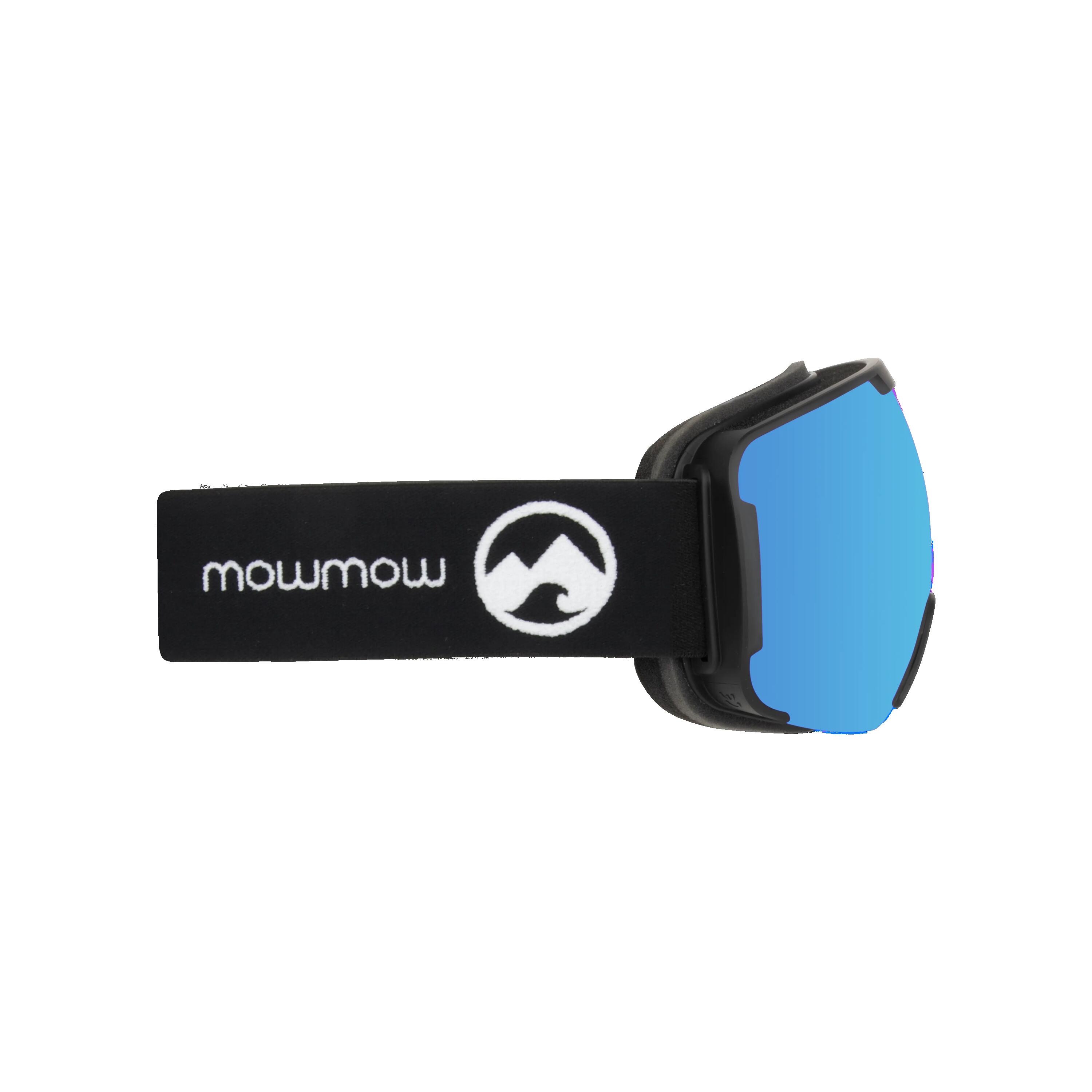 Masque de ski unisexe Vantage (Ice Blue| Black Strap) 4/5