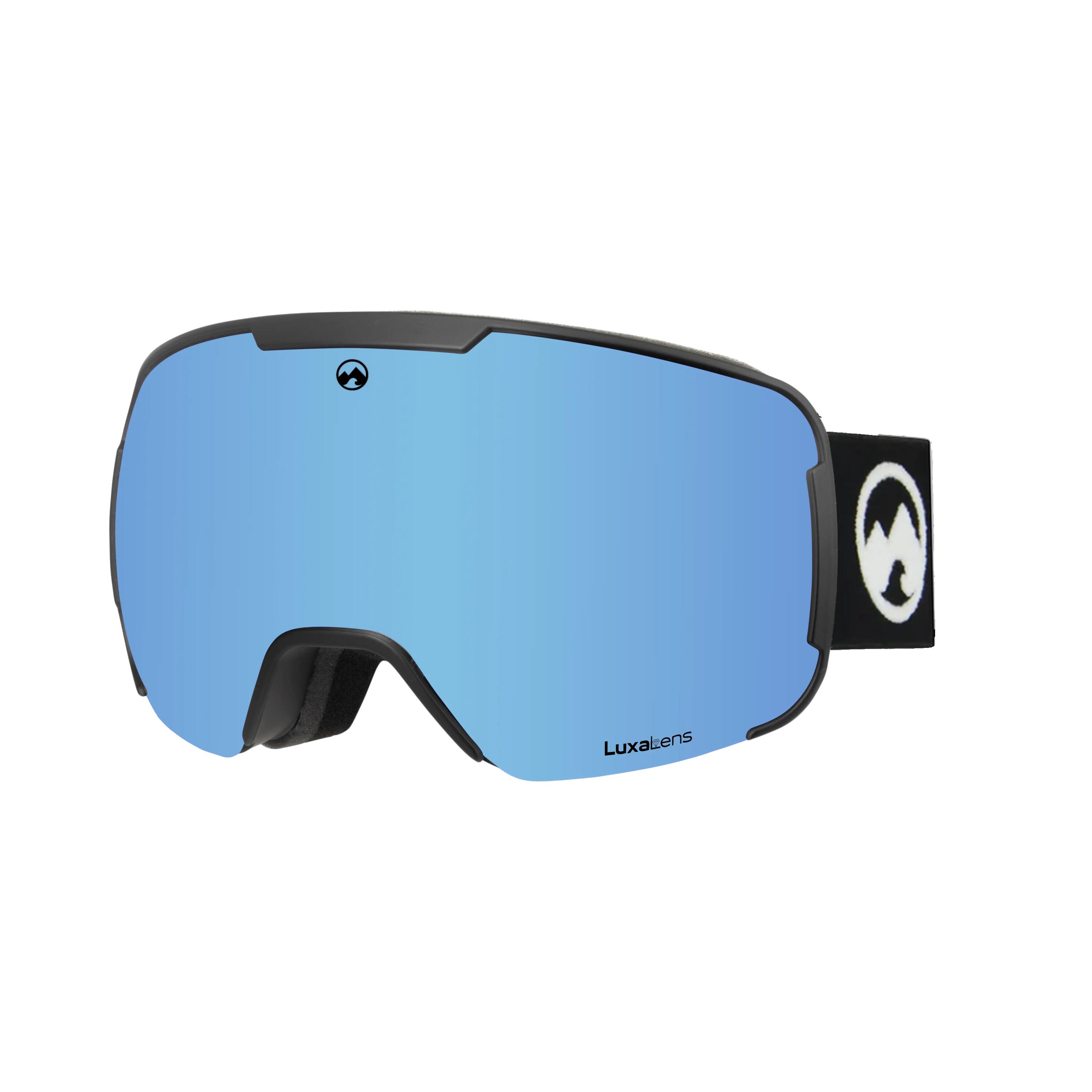 Masque de ski unisexe Vantage (Ice Blue| Black Strap) 3/5