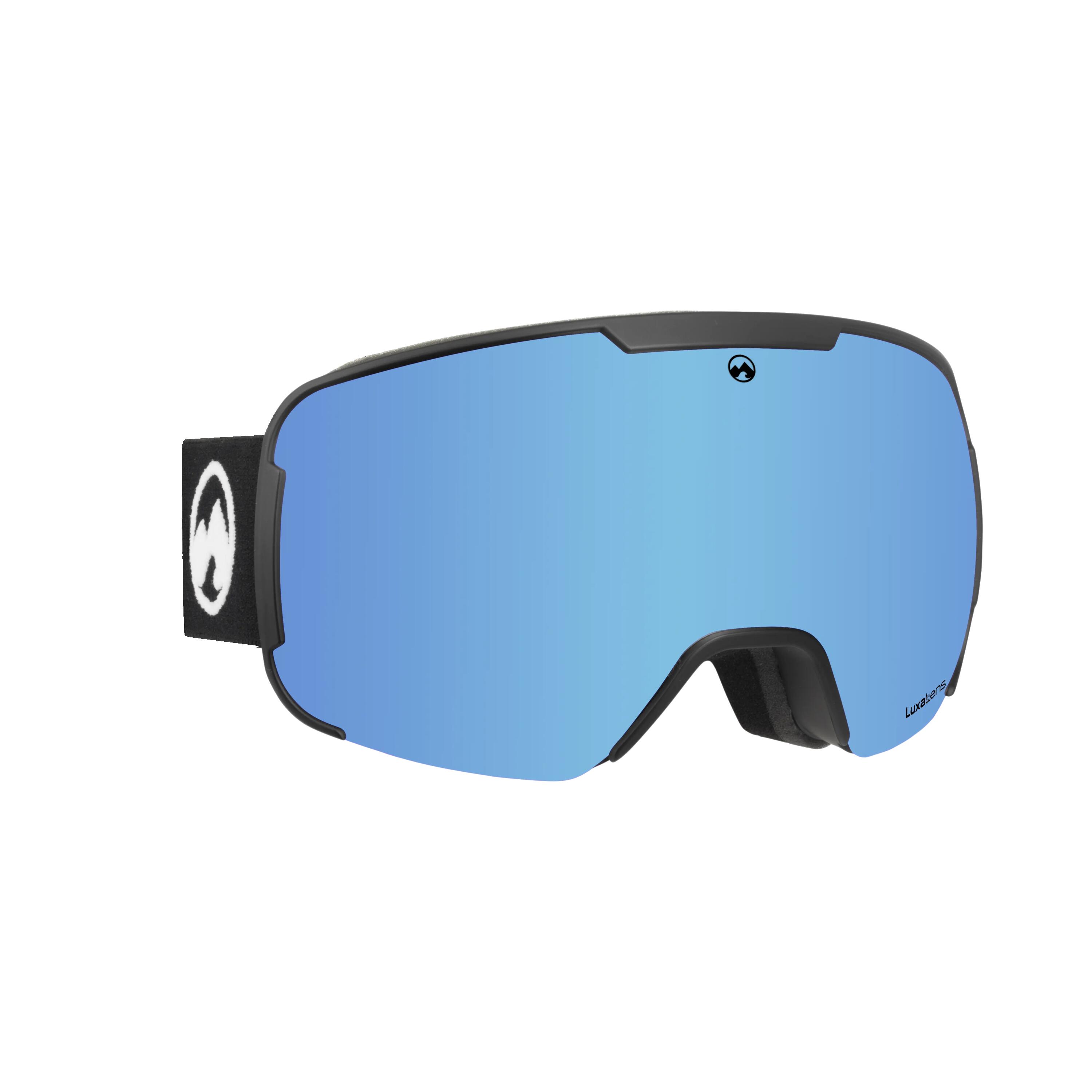 Masque de ski unisexe Vantage (Ice Blue| Black Strap) 2/5