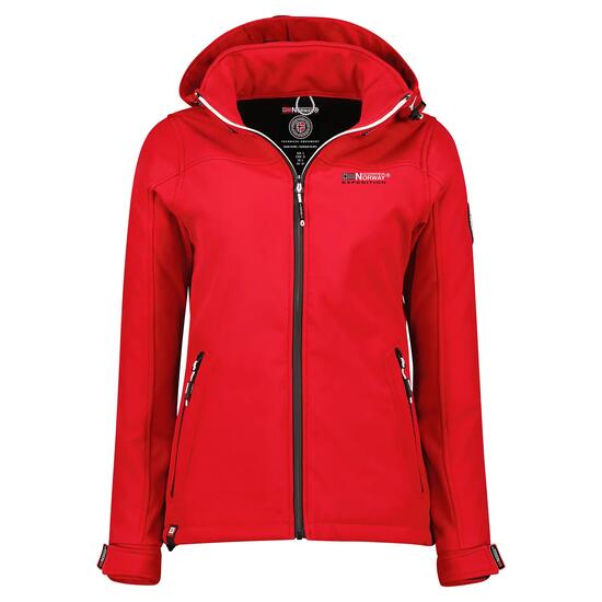 Veste softshell - Randonnée en montagne - Femme - Rouge