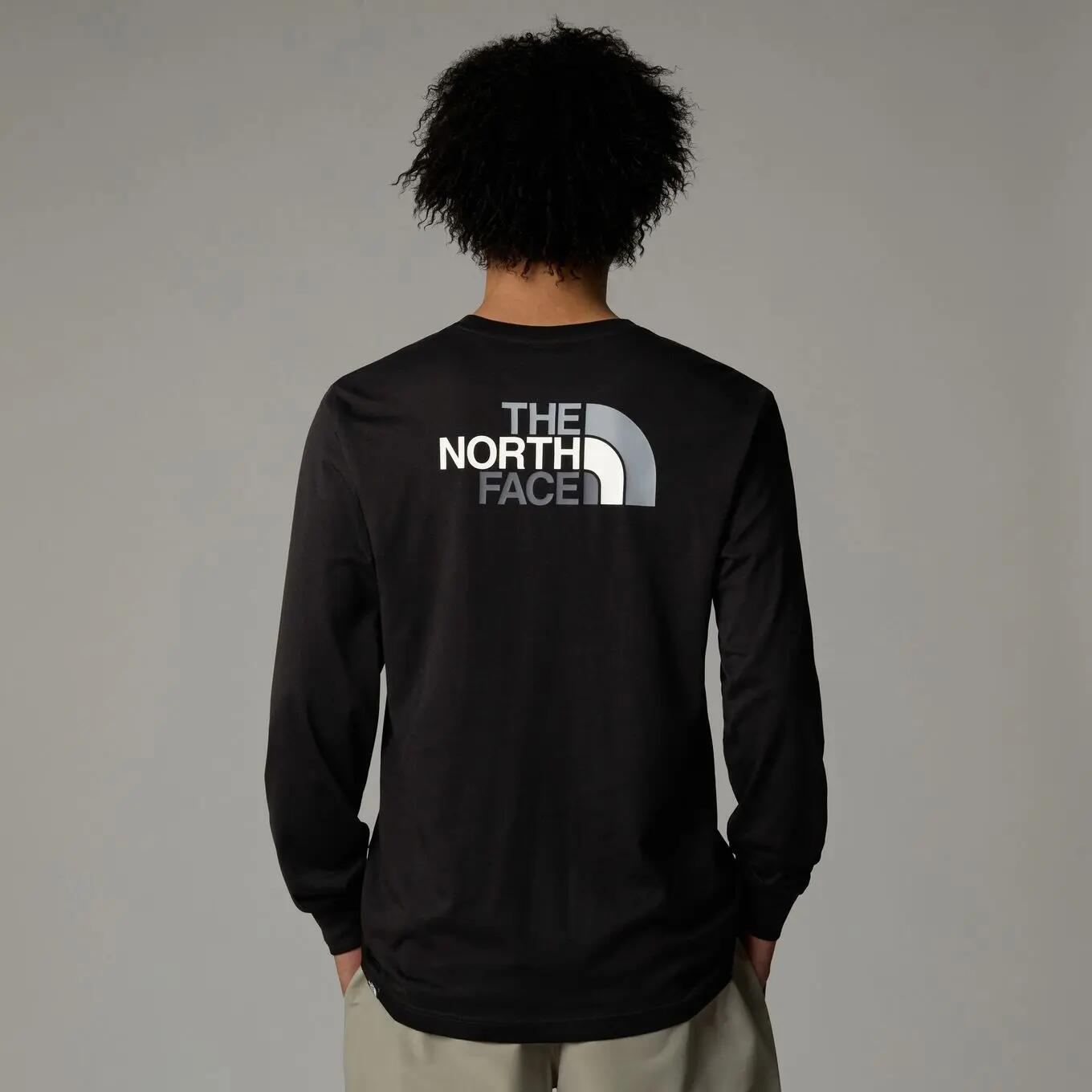 T-Shirt Manches Longues The North Face Easy Noir Homme 3/5