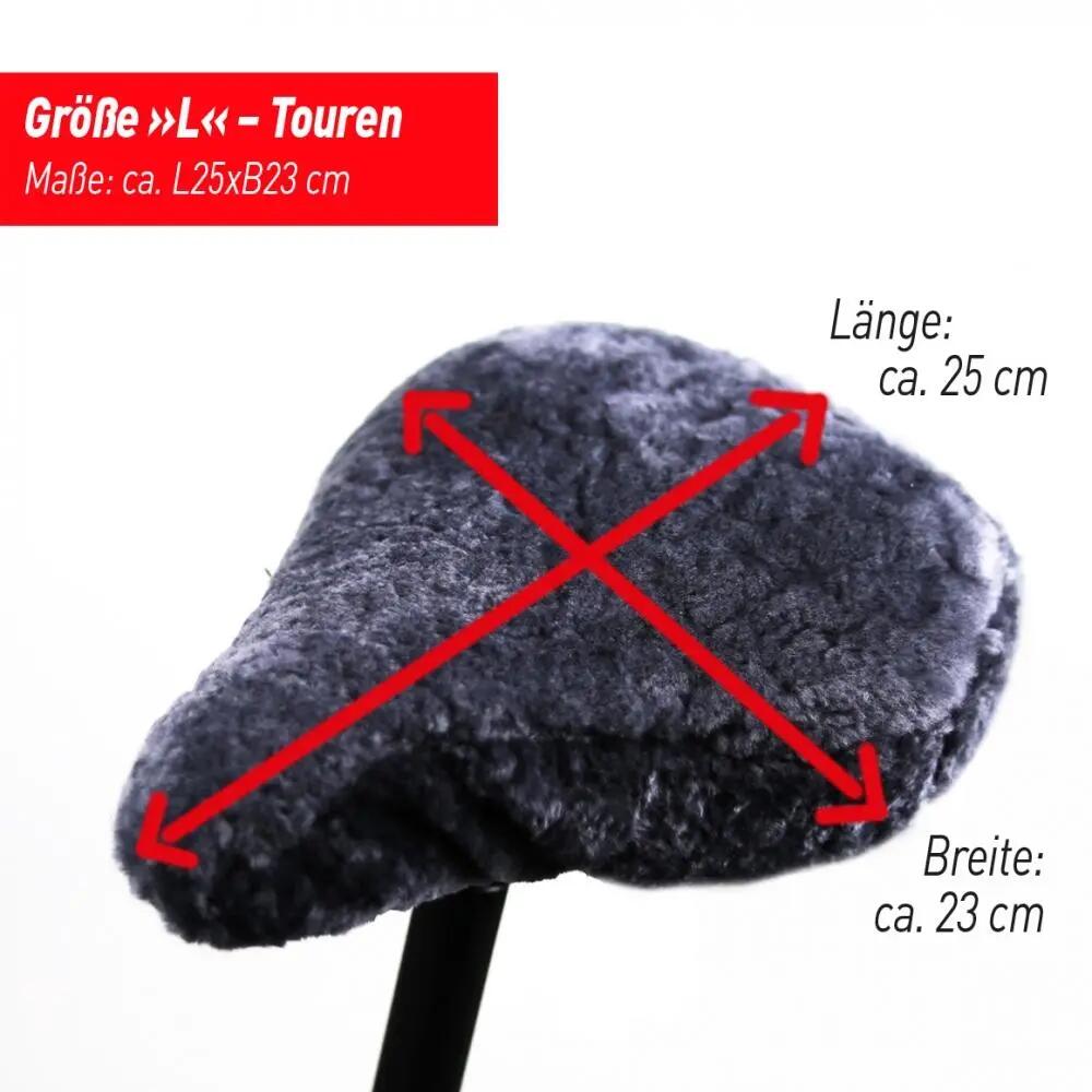 Haberland housse de selle en peau d'agneau, 1 pièce 2/3