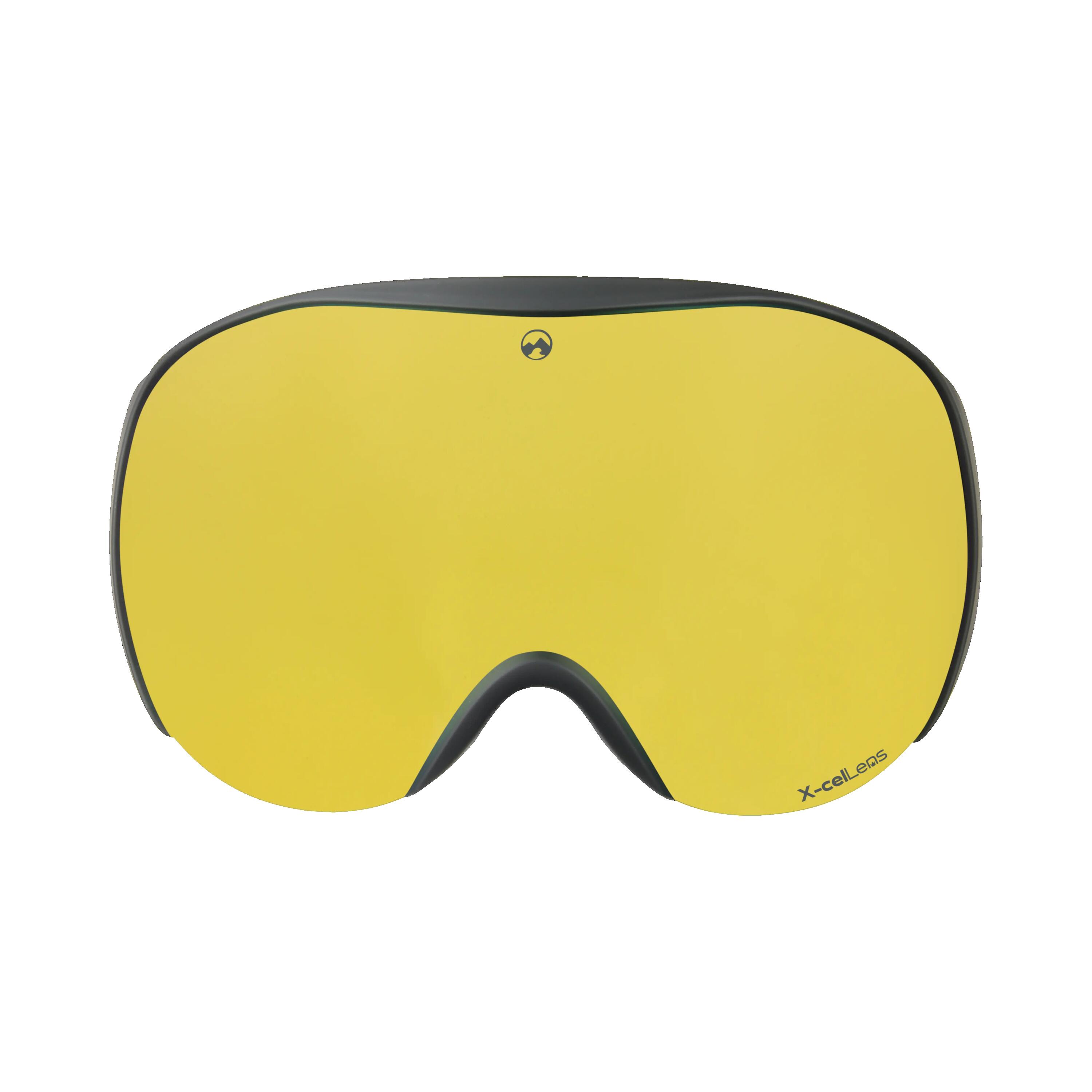 Unisex Skibrille Charger (Black | Cherry) 6/6