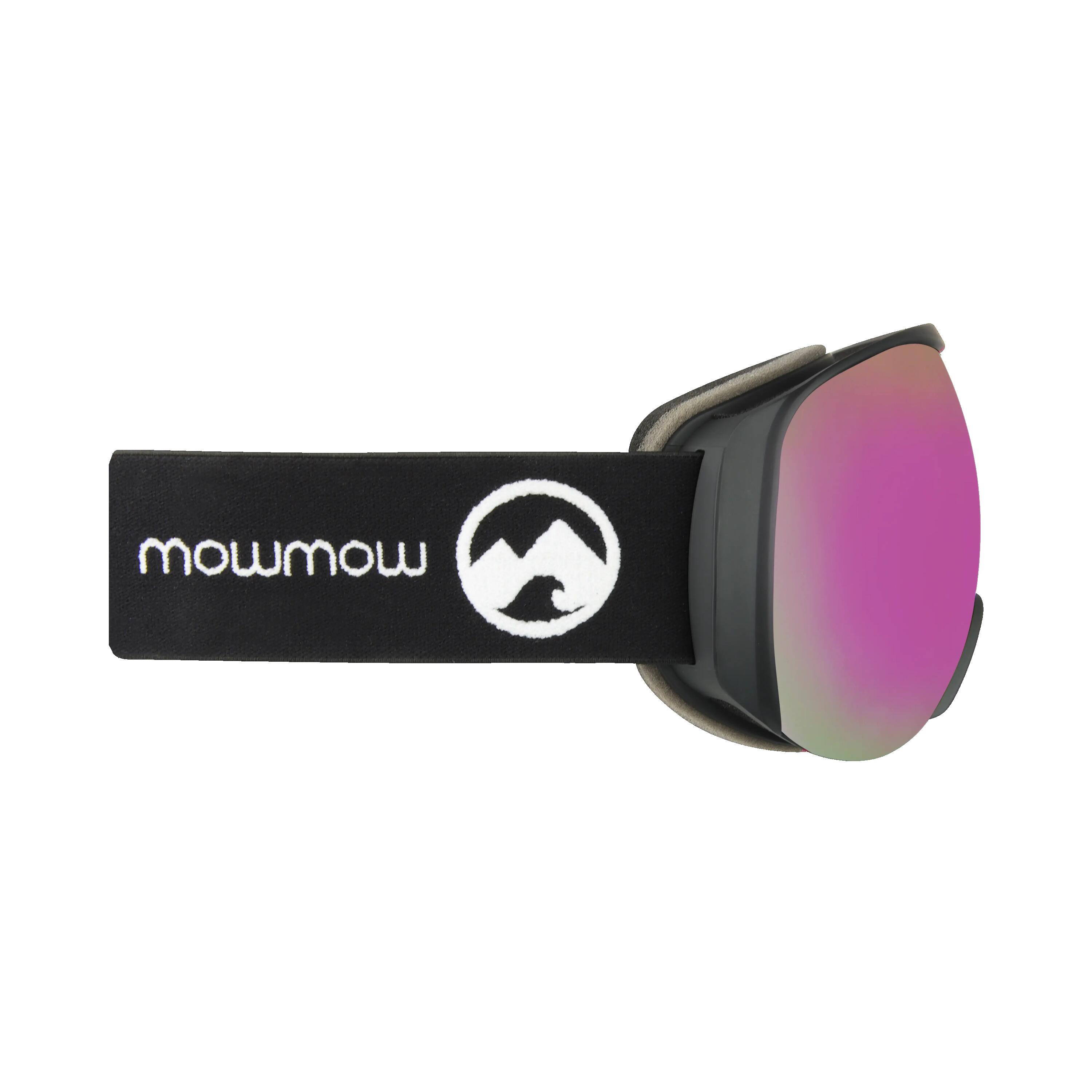 Unisex Skibrille Charger (Black | Cherry) 4/6