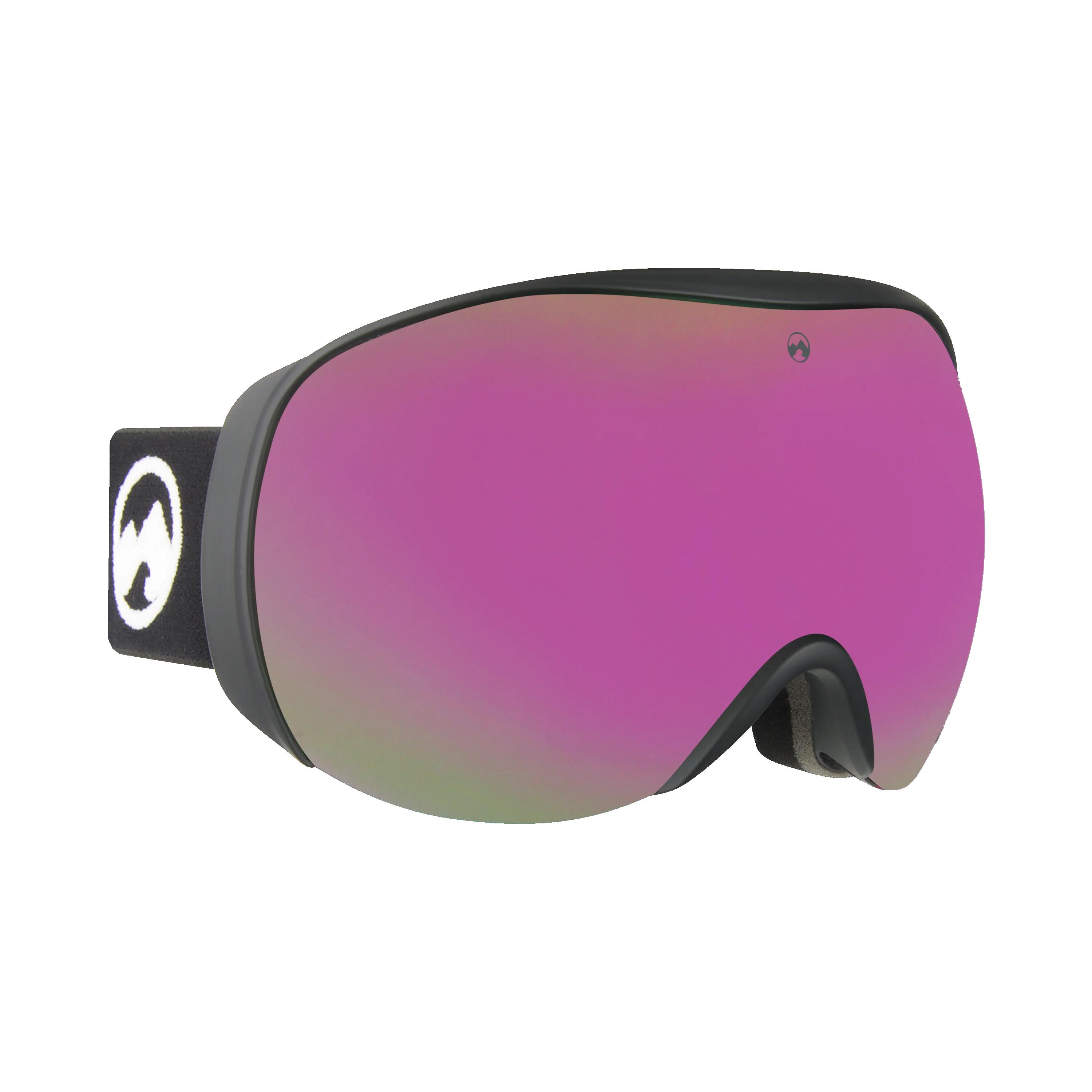 Unisex Skibrille Charger (Black | Cherry) 2/6