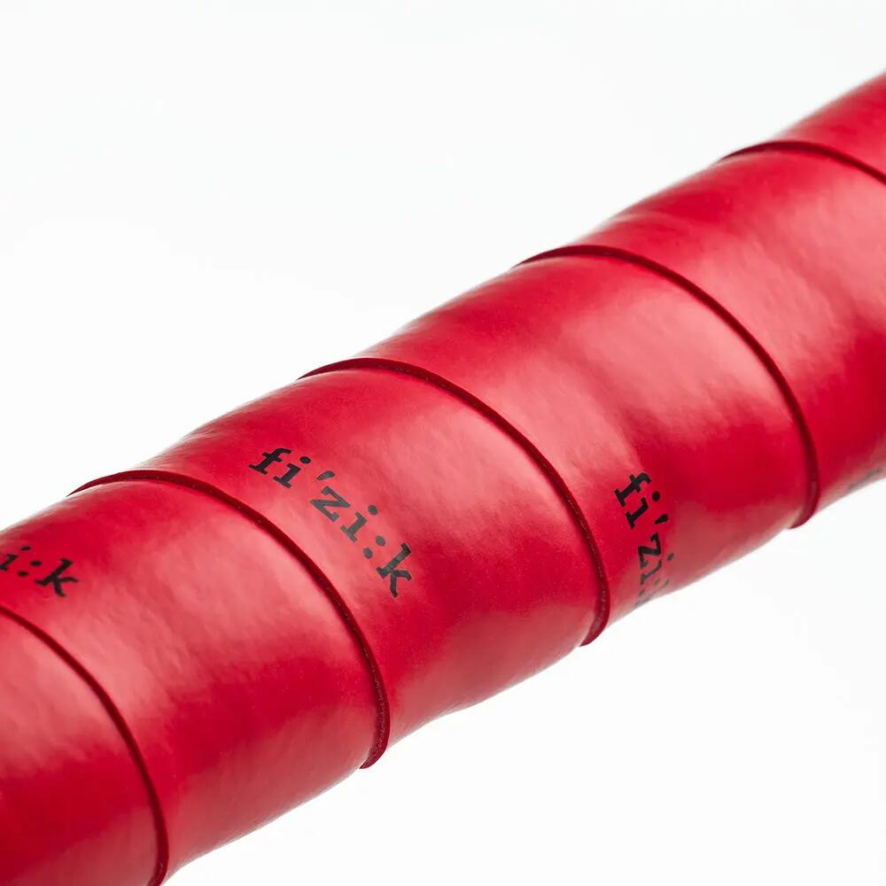 Fizik Nastro manubrio Terra Bondcush Tacky rosso, Microtex Bondcush Tacky - 3 mm 2/3