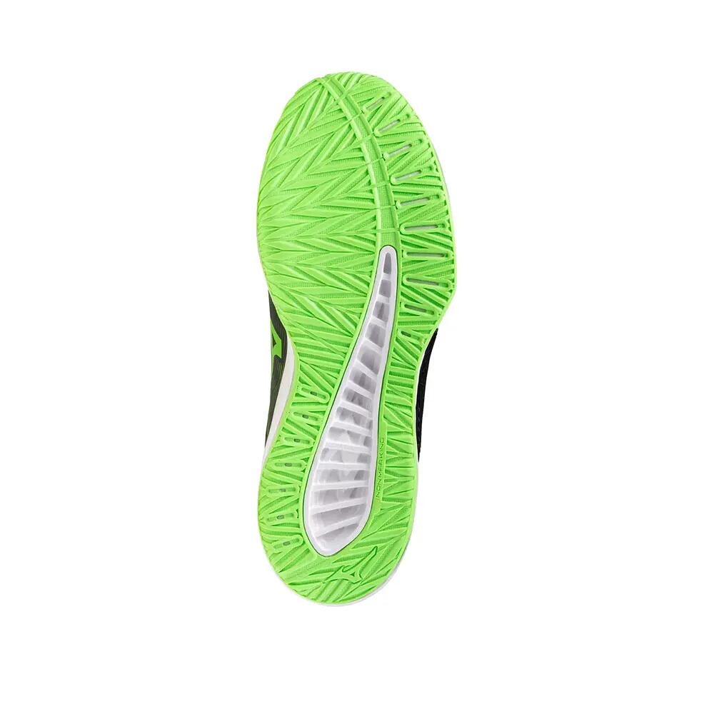 Scarpe da palestra Mizuno Lightning Select Nero/Giaco Verde 5/6