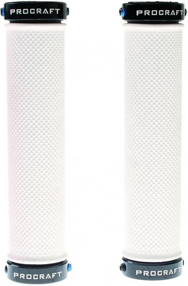 Procraft poignées de guidon Freeride blanches avec serrage 2/3
