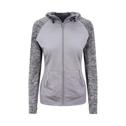 Gestreifter Damen-Zip-Hoodie Just Cool Zoodie