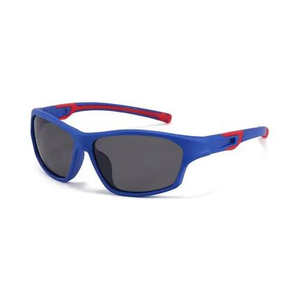 Lunettes de soleil enfant RAZOR 6-8 ans Black Green Smoke.