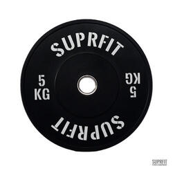 Suprfit Econ Bumper Plate White Logo (paire) - 5 kg