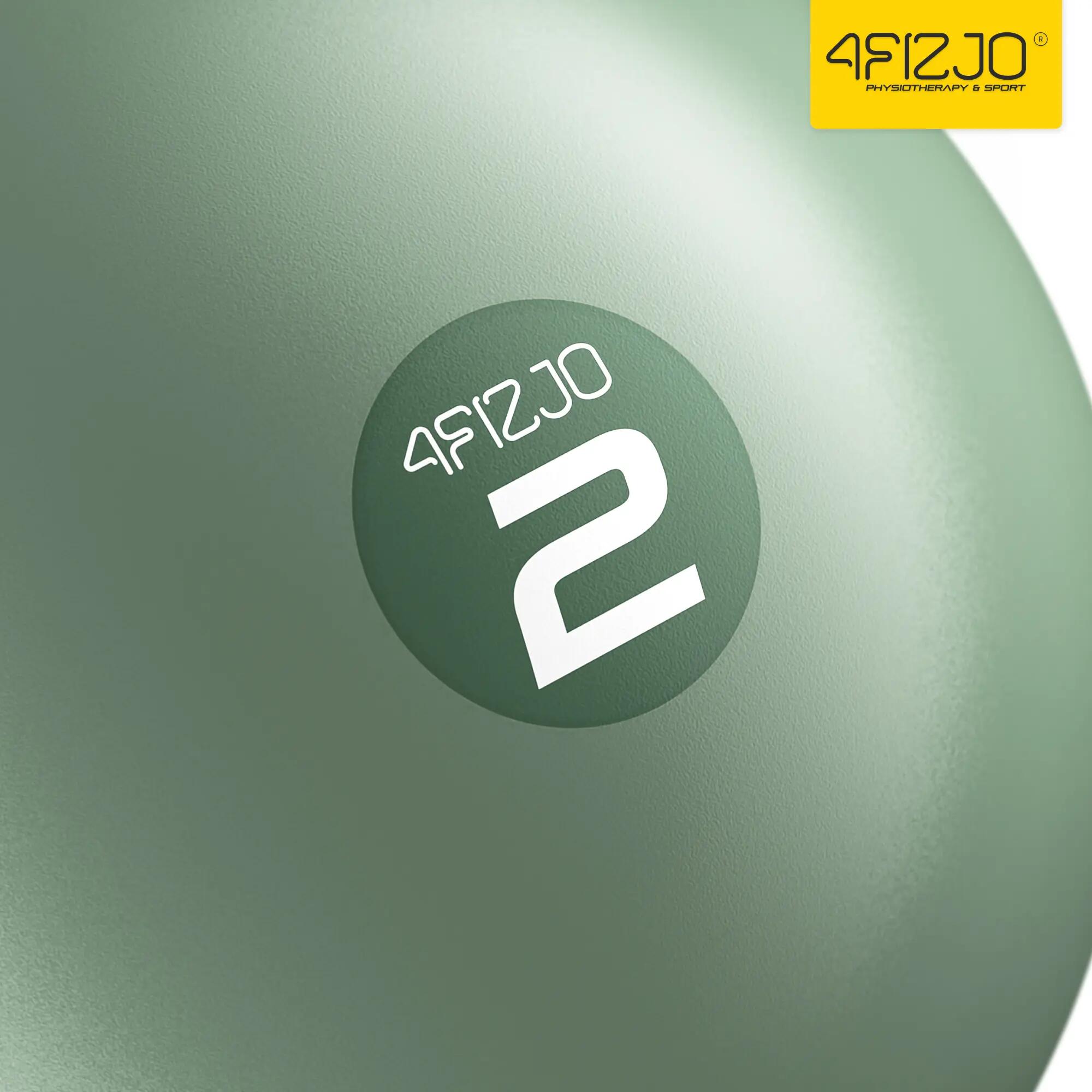 Piłki obciążeniowe do pilatesu toning ball z piaskiem zestaw 4FIZJO 13/13