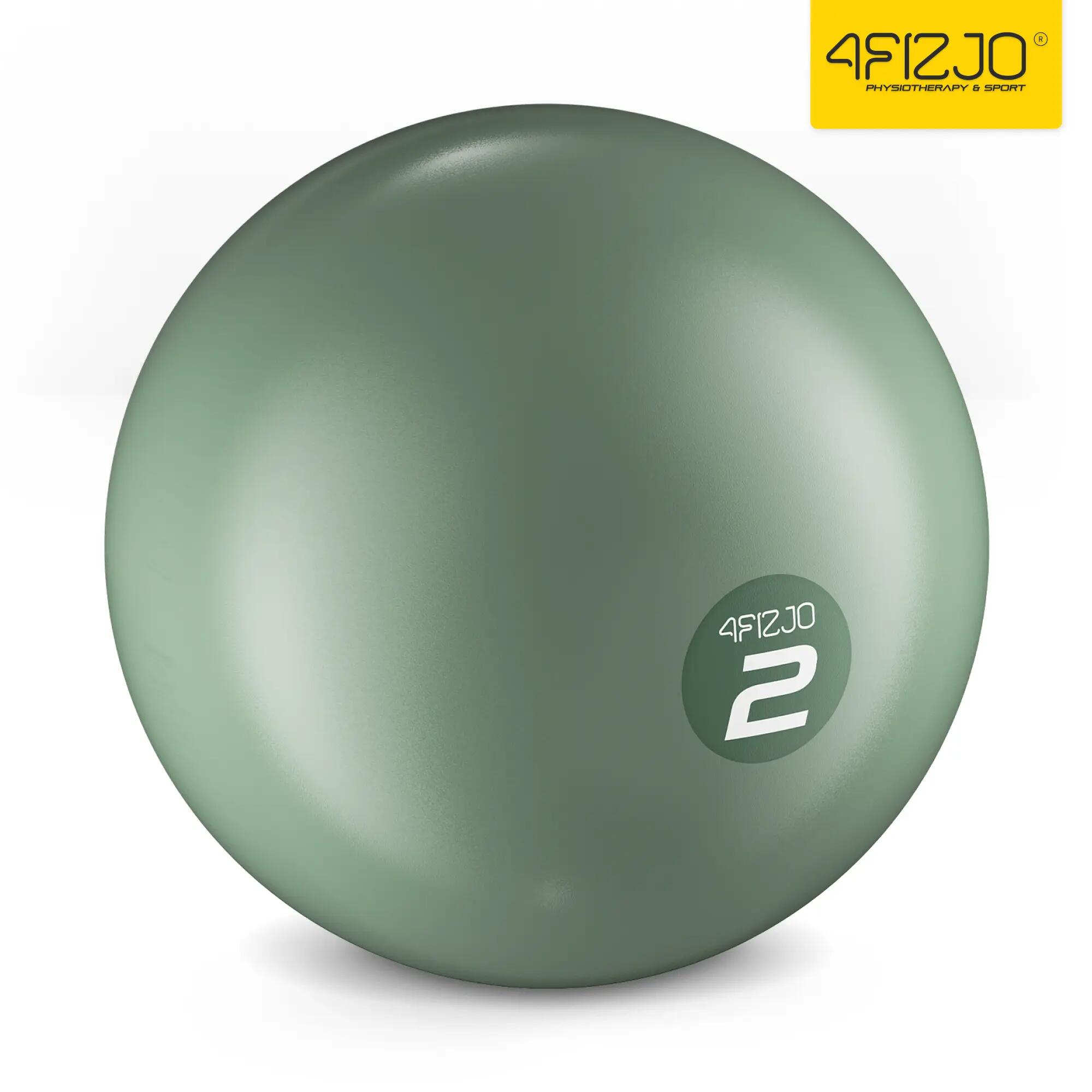 Piłki obciążeniowe do pilatesu toning ball z piaskiem zestaw 4FIZJO 11/13