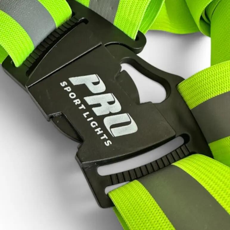 Gilet de course à pied réfléchissant vélo taille unique, jaune 3/9