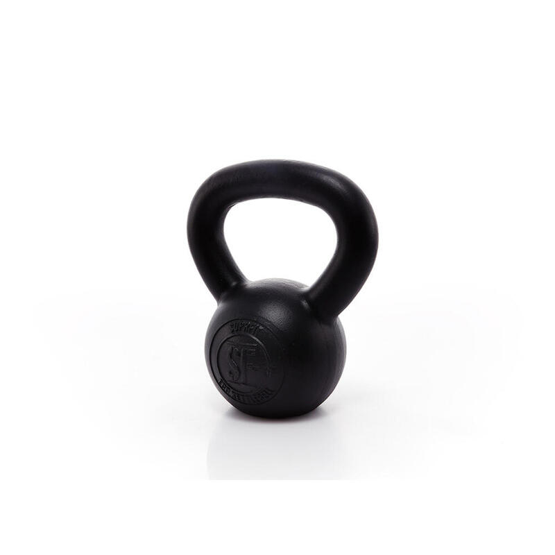 Kettlebell van gietijzer Econ (gepoedercoat) - 10 kg