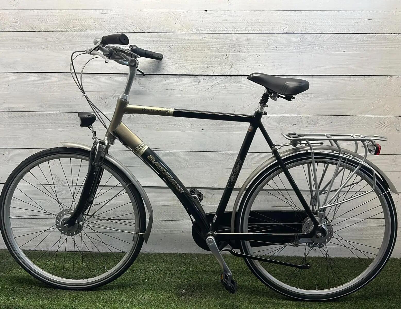 Second Life - Gereviseerd Batavus stadsfiets bike, zwart 2/2