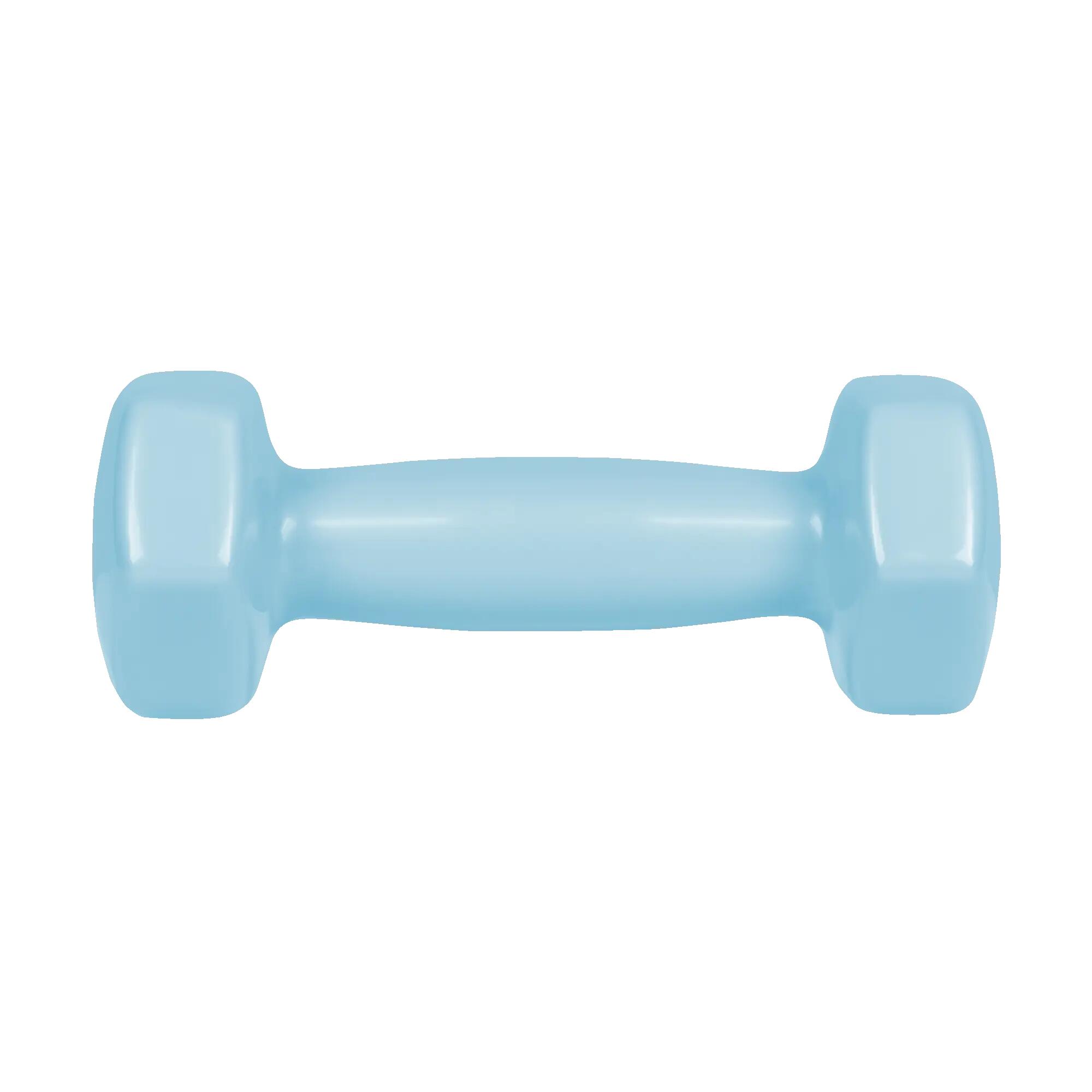 Hantelki żeliwne winylowe HEX 2 x 1 kg Rebel 4/6