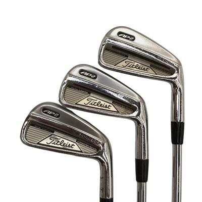 Titleist ap2 710 forged ijzerset / 3-pw / flex regular / staal