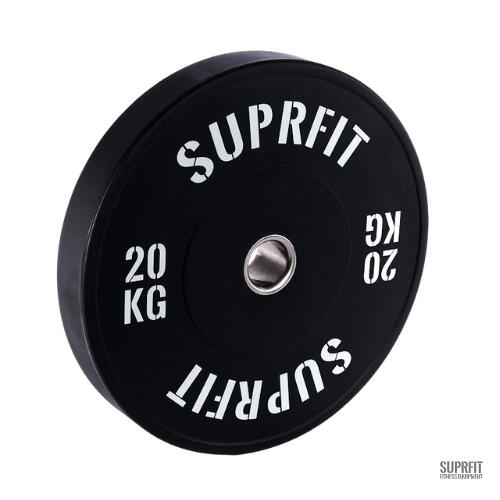 Piastra paraurti Suprfit Econ Logo Bianco (singolo) - 20 kg