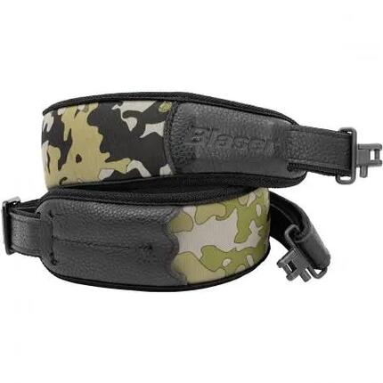 Jagd-Gewehrriemen Huntec Camou, verstellbar, Neopren, Camouflage