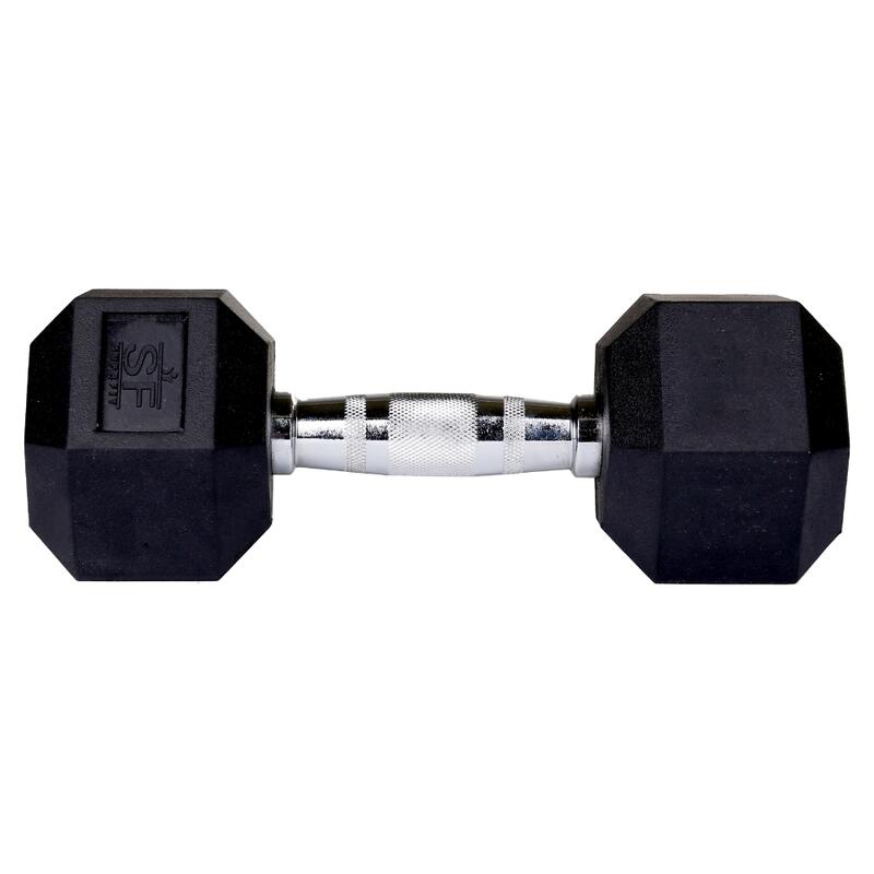 Hantle gumowe Suprfit Hex (para)- 1-50kg para