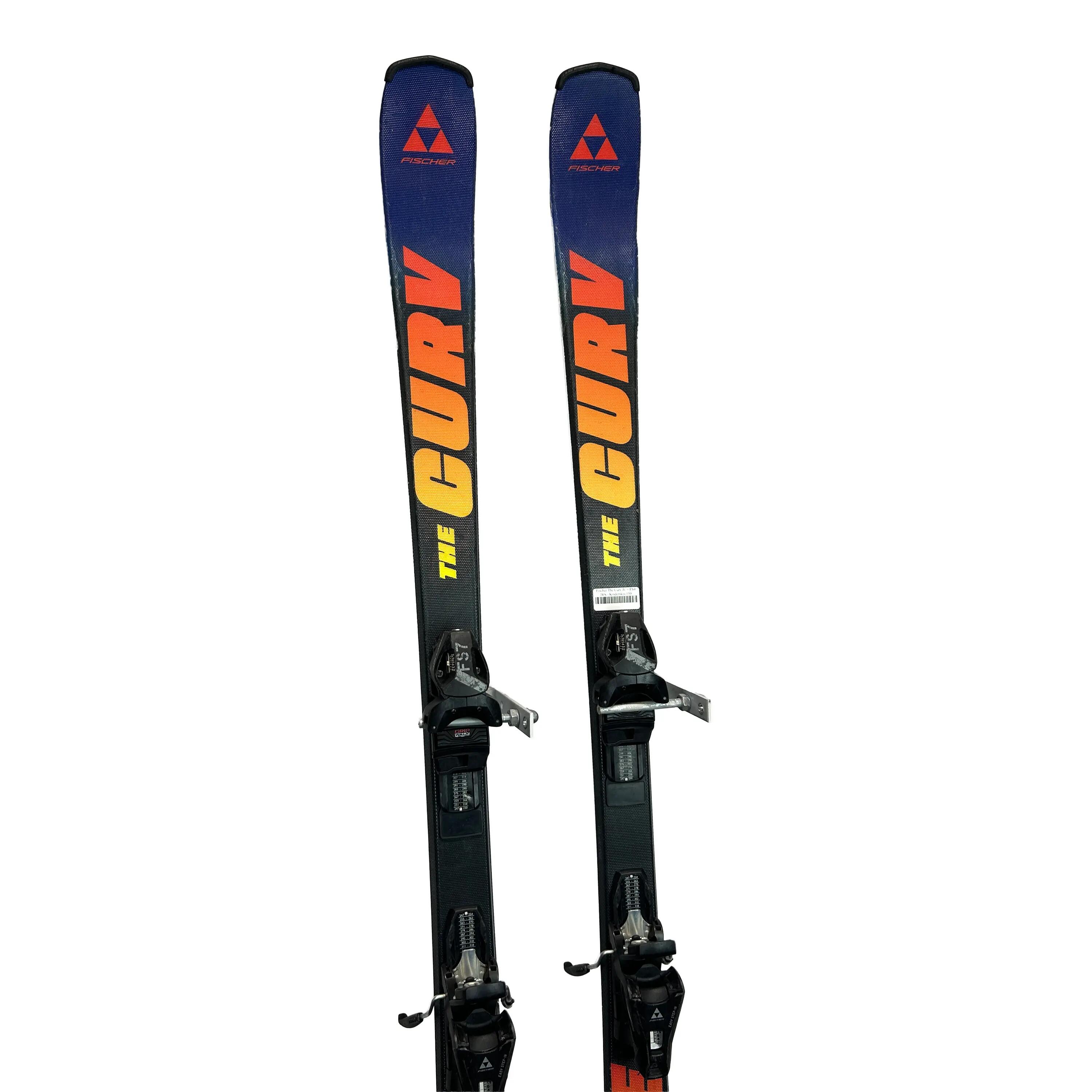 Reconditionné - Ski Fischer The Curv Jr. + FS4 JRS - Kinderskis-150 5/6