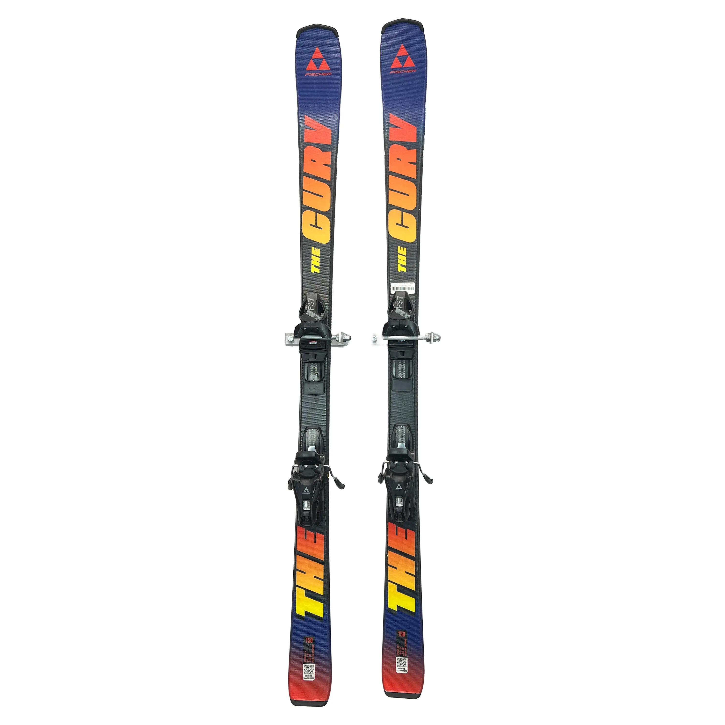 Reconditionné - Ski Fischer The Curv Jr. + FS4 JRS - Kinderskis-150 4/6