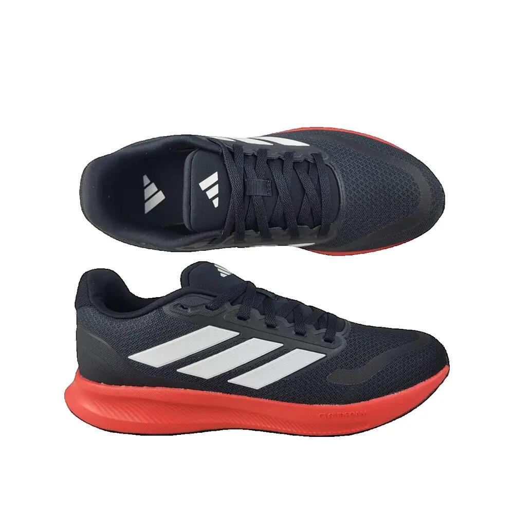 Schwarze adidas Runfalcon 5 Schuhe 3/5