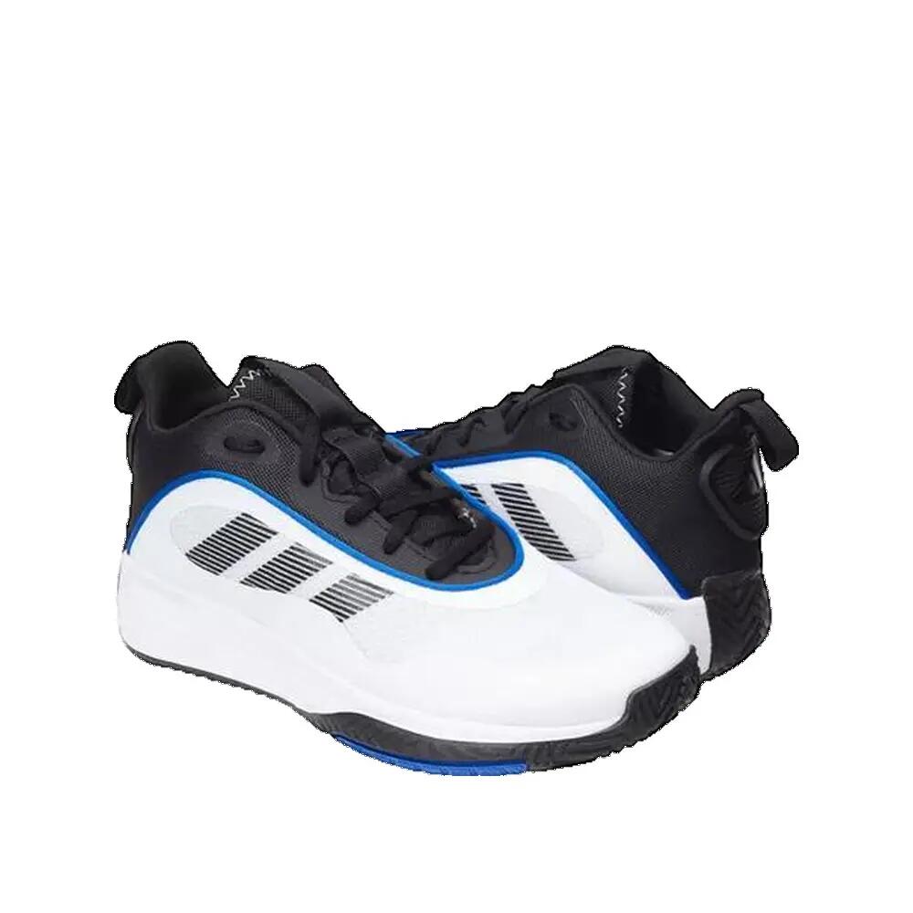 Basketballschuhe adidas Own The Game 3.0 Weiß/Schwarz/Königsblau 3/5