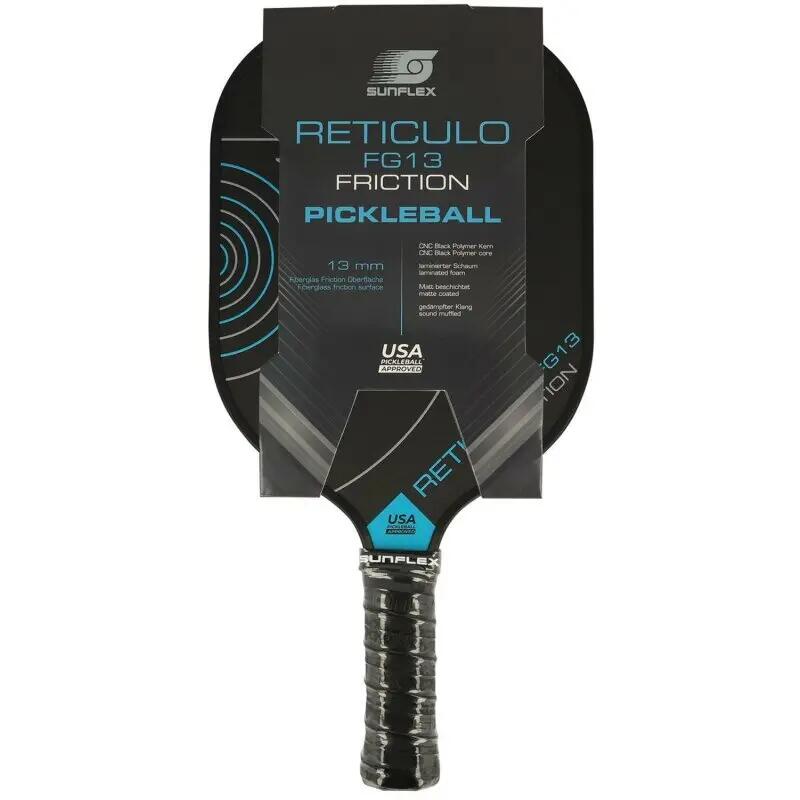 Racchetta pickleball - ruvida - RETICULO FG13 - blu 4/5