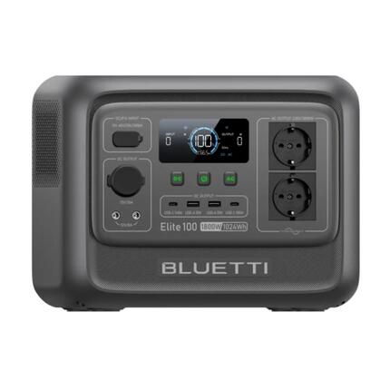 Elite 100 V2 BLUETTI Générateur Électrique Solaire 1024Wh pour Camping
