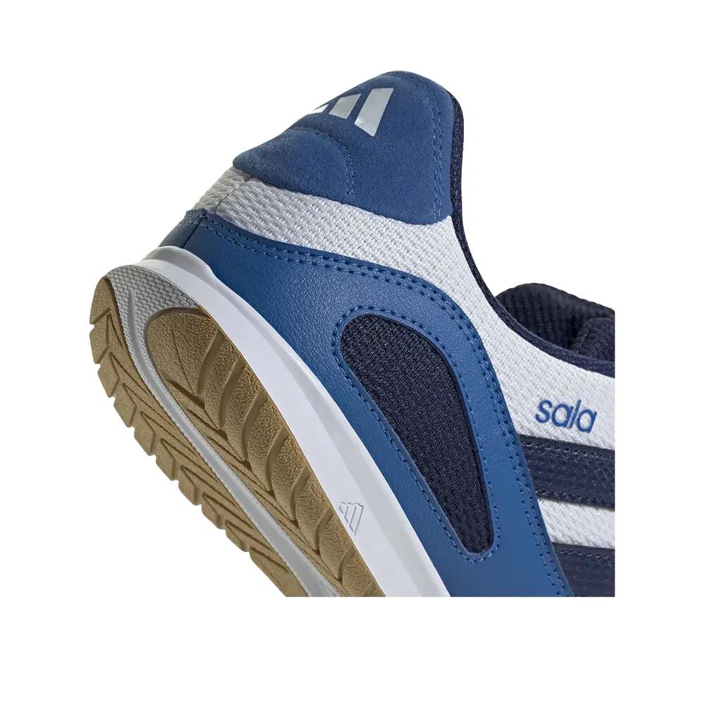 Chaussures de football Adidas Super Sala Competition III Blanc/Bleu 8/8
