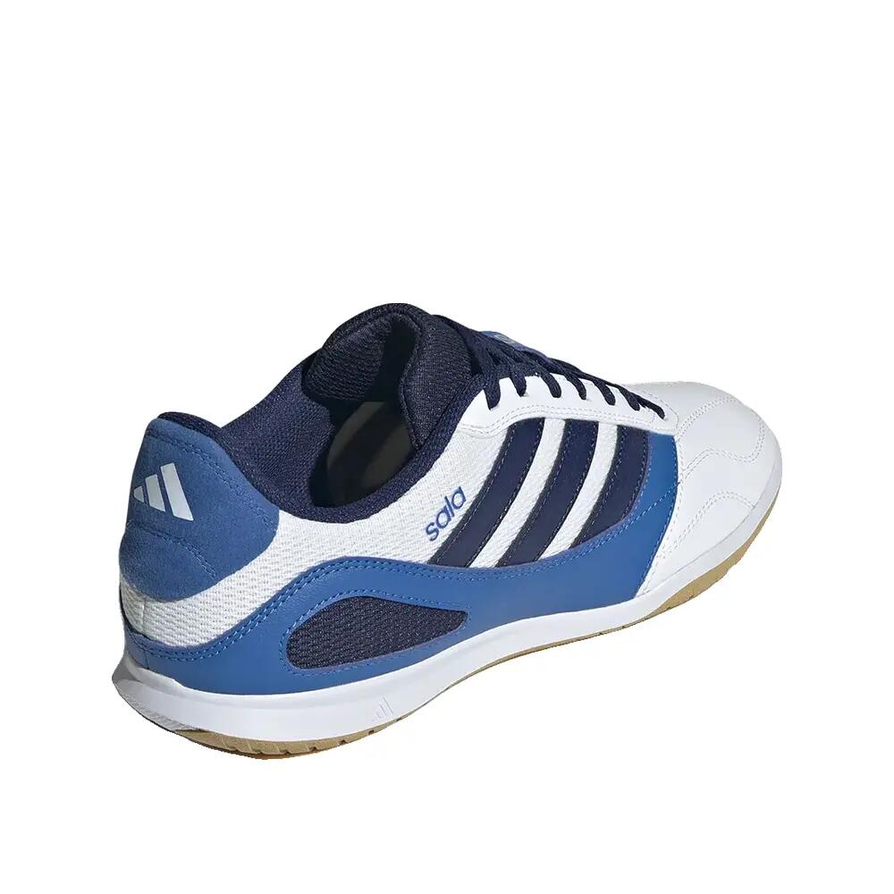 Chaussures de football Adidas Super Sala Competition III Blanc/Bleu 5/8