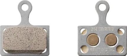 Paire de plaquette de frein vélo en métal et ressort Shimano K04Ti-MX