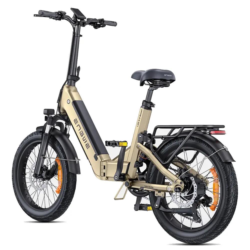 Bicicleta eléctrica ENGWE L20 3.0 Pro 250 W, motor central, batería 48 V 15 Ah 3/11