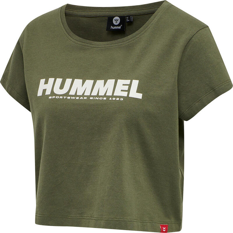 Dames-T-shirt Hummel hmllegacy cropped