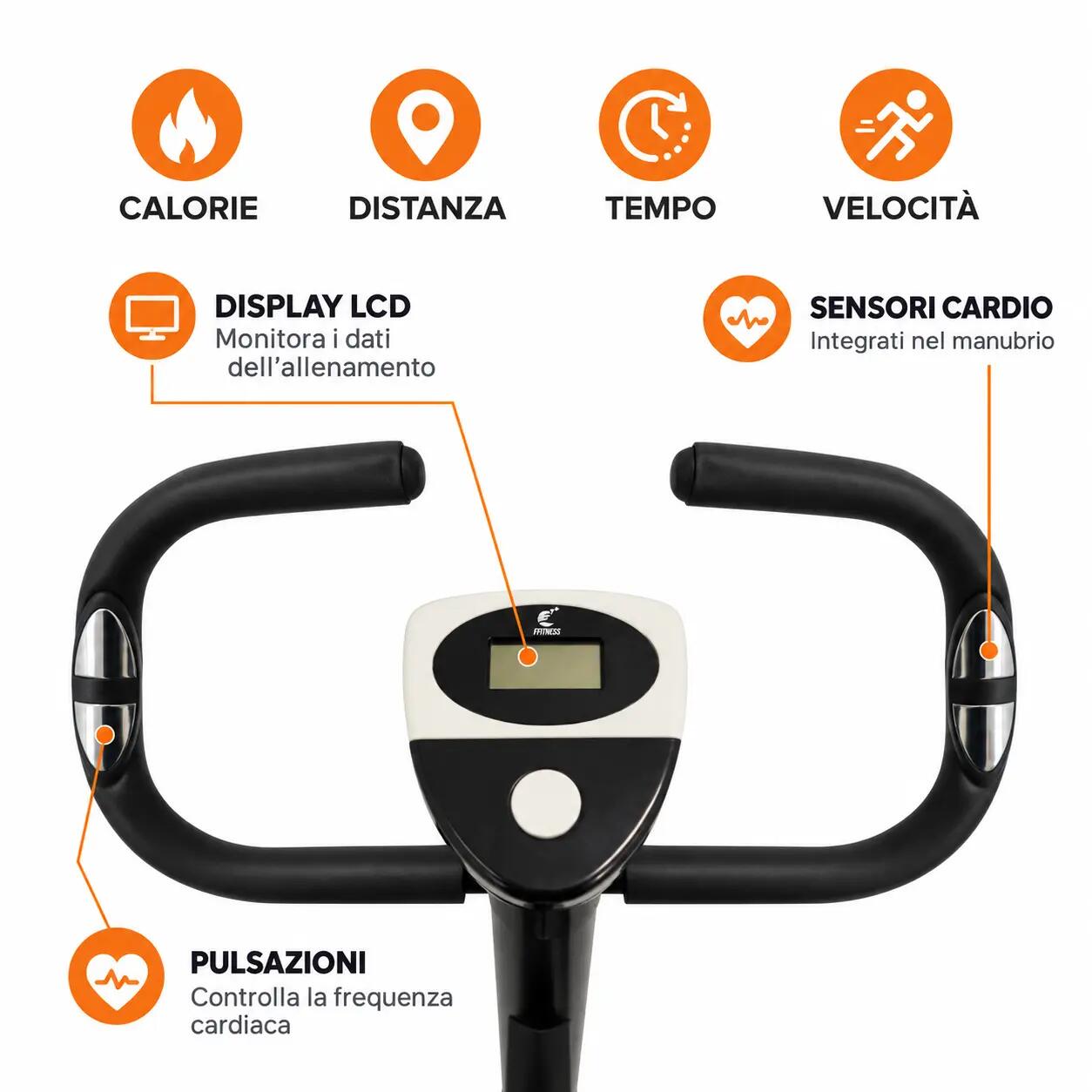 Bicicleta Estática Easy Belt - Fitness Indoor Compacta FF 4/6