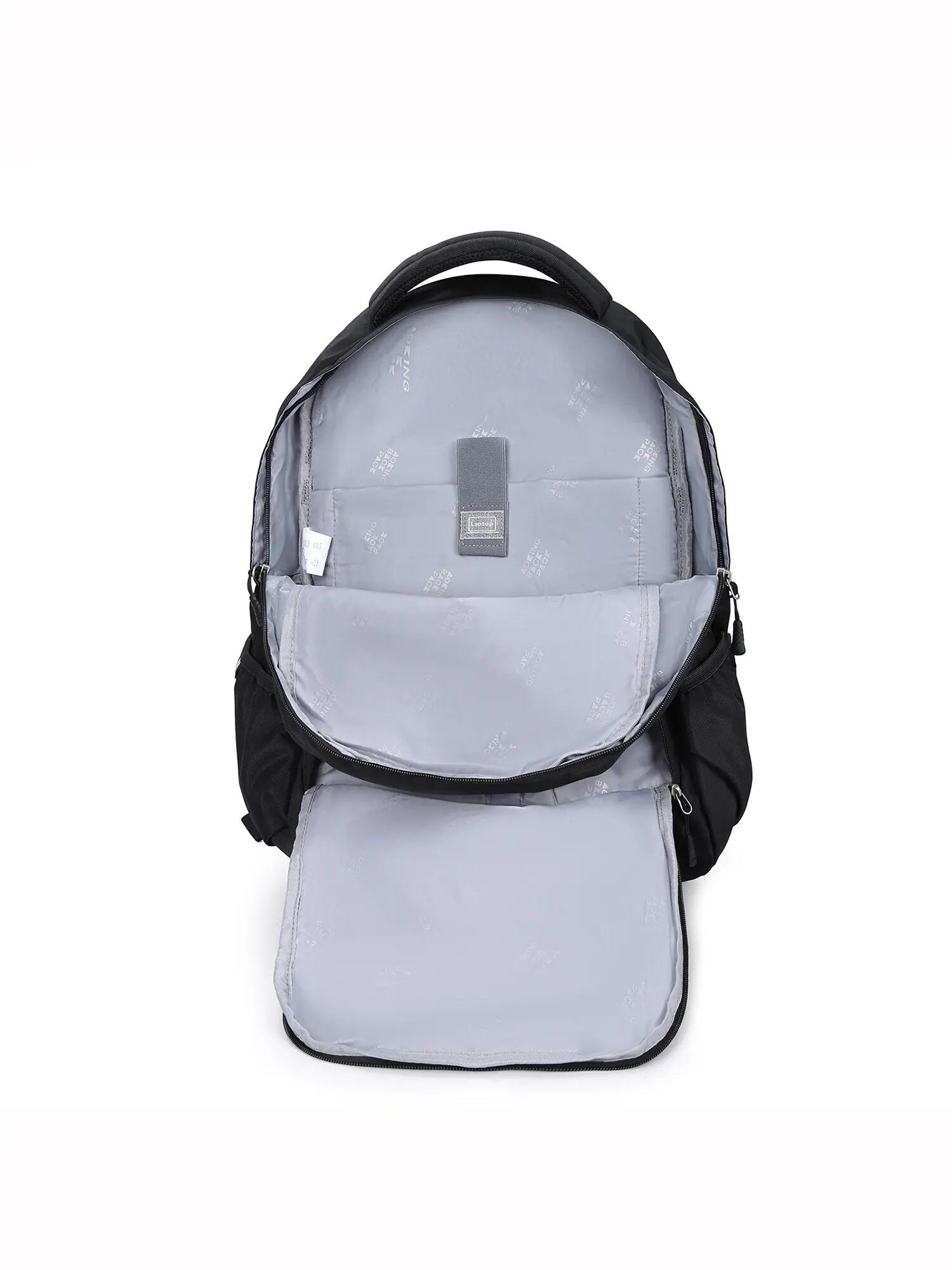 Sac à Dos Aoking Unisexe Noir avec Fermeture Éclair - Polyester Casual 5/6