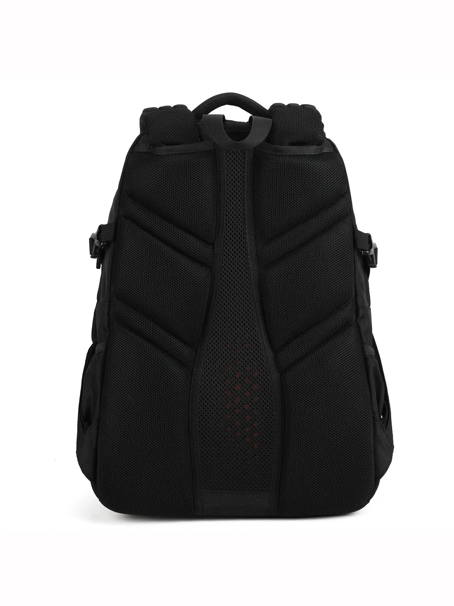 Sac à Dos Aoking Unisexe Noir avec Fermeture Éclair - Polyester Casual 4/6