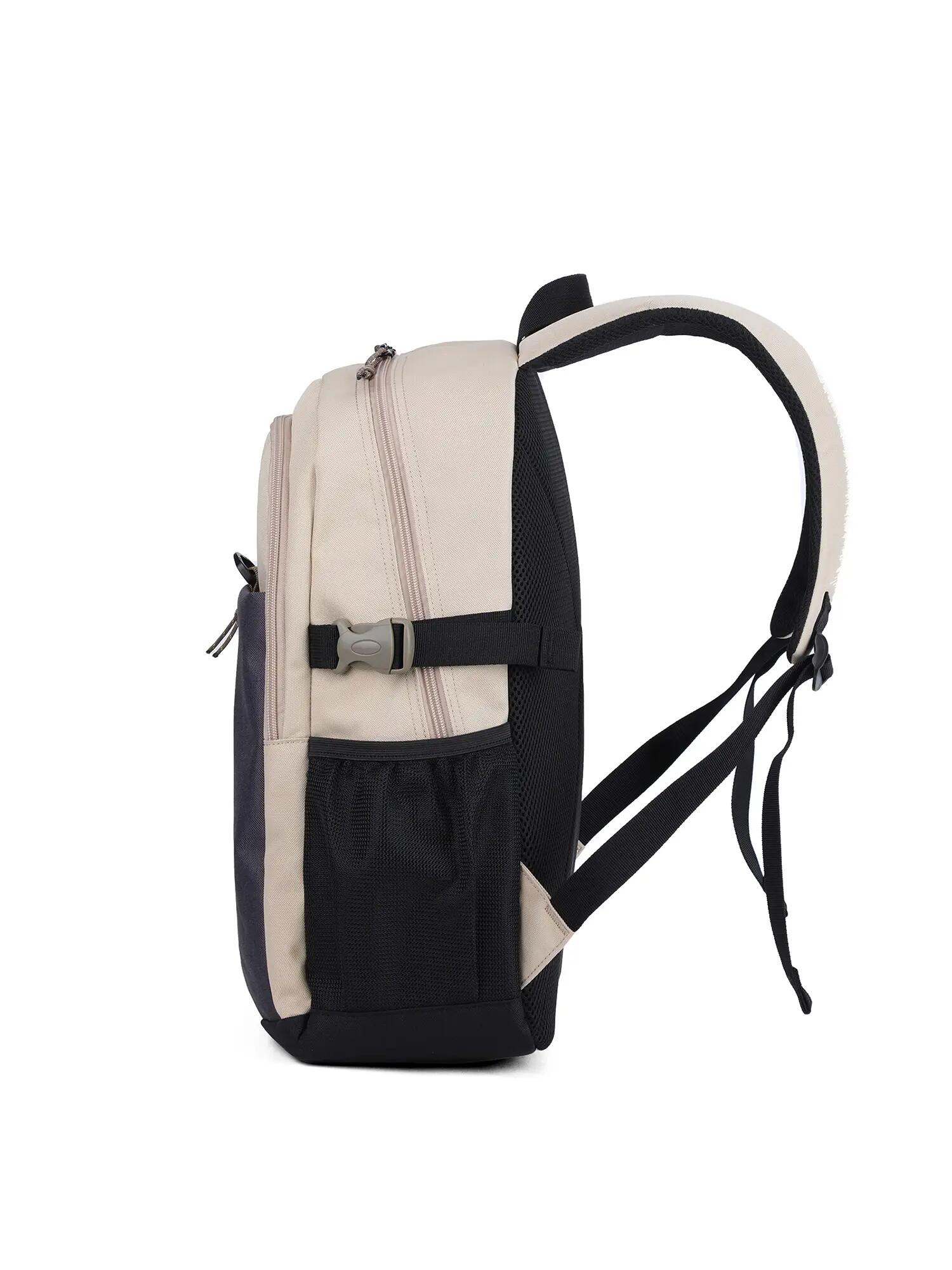 Unisex Batoh Aoking Černý se Zipem - Polyester Casual 29x45cm 3/6
