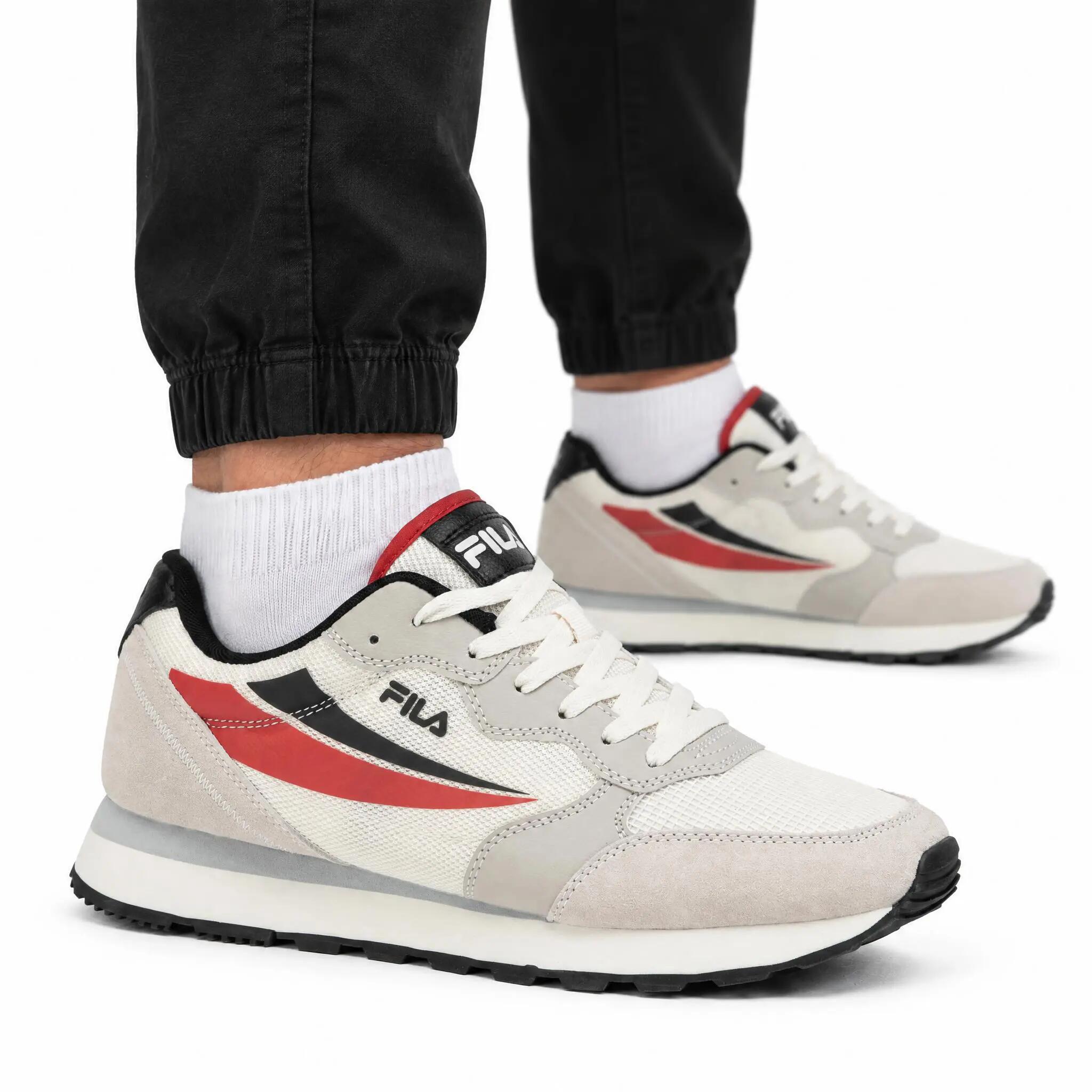 Fila Hypert Marshmallow férfi sportcipő-Fila piros-fekete-férfi 5/7