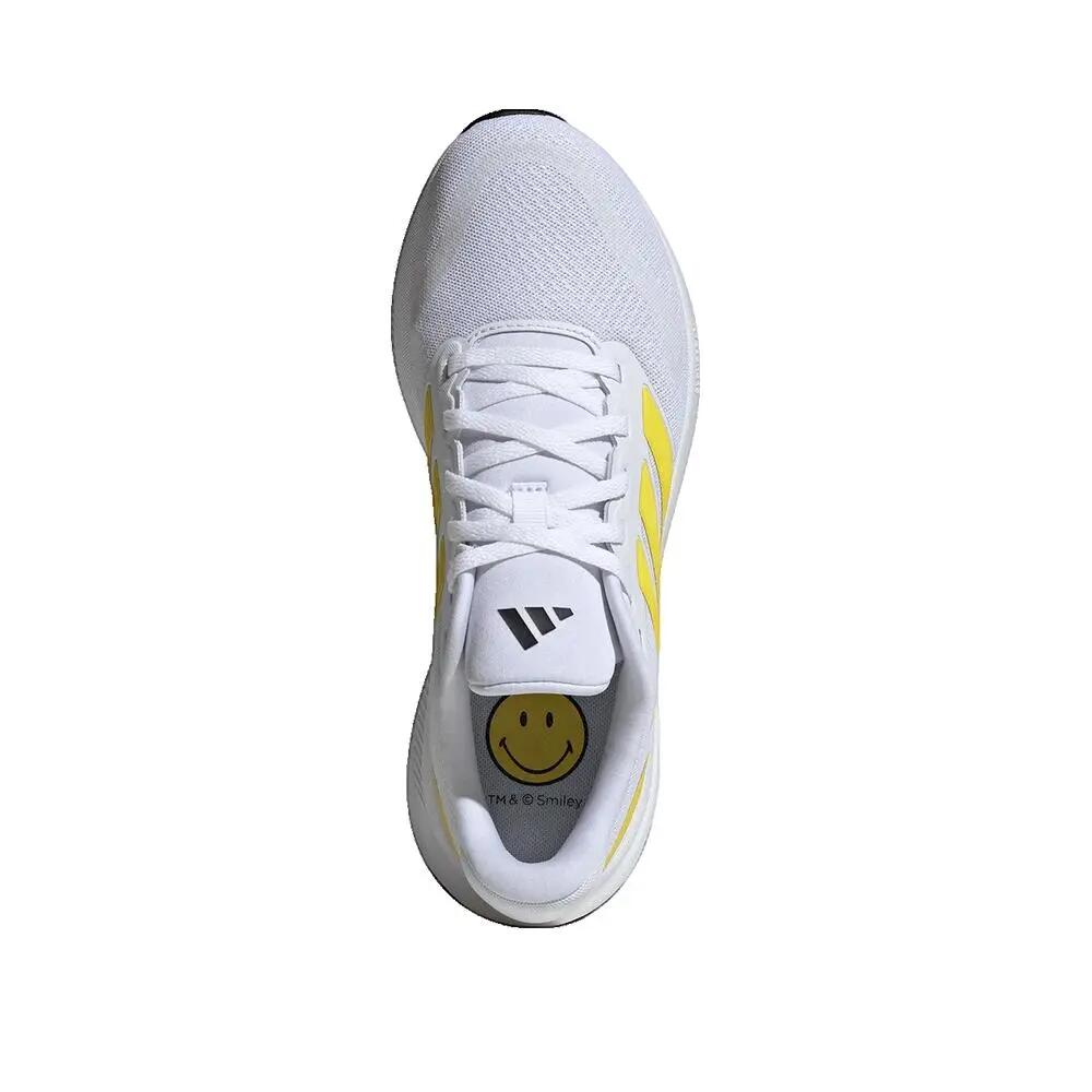 Chaussures de course adidas Runfalcon 5 Blanc/Jaune/Noir 7/10