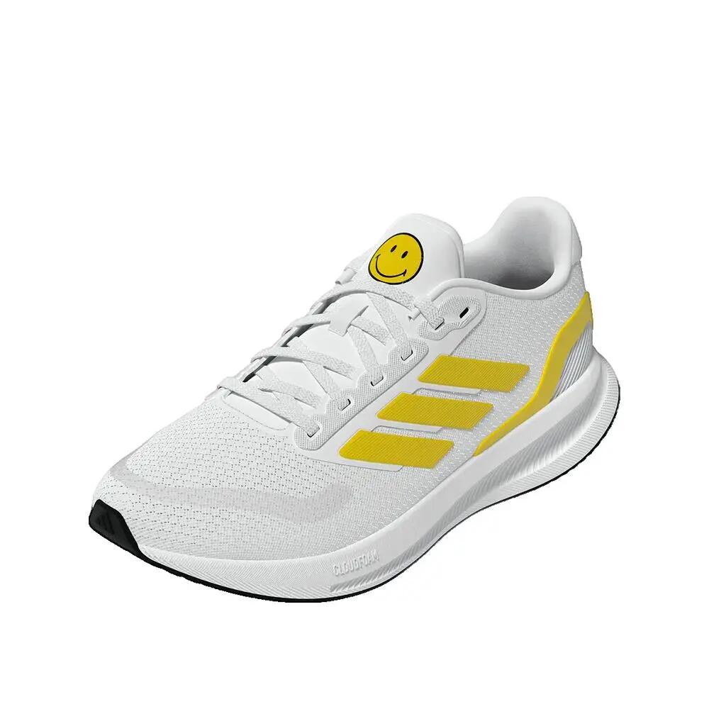 Chaussures de course adidas Runfalcon 5 Blanc/Jaune/Noir 5/10