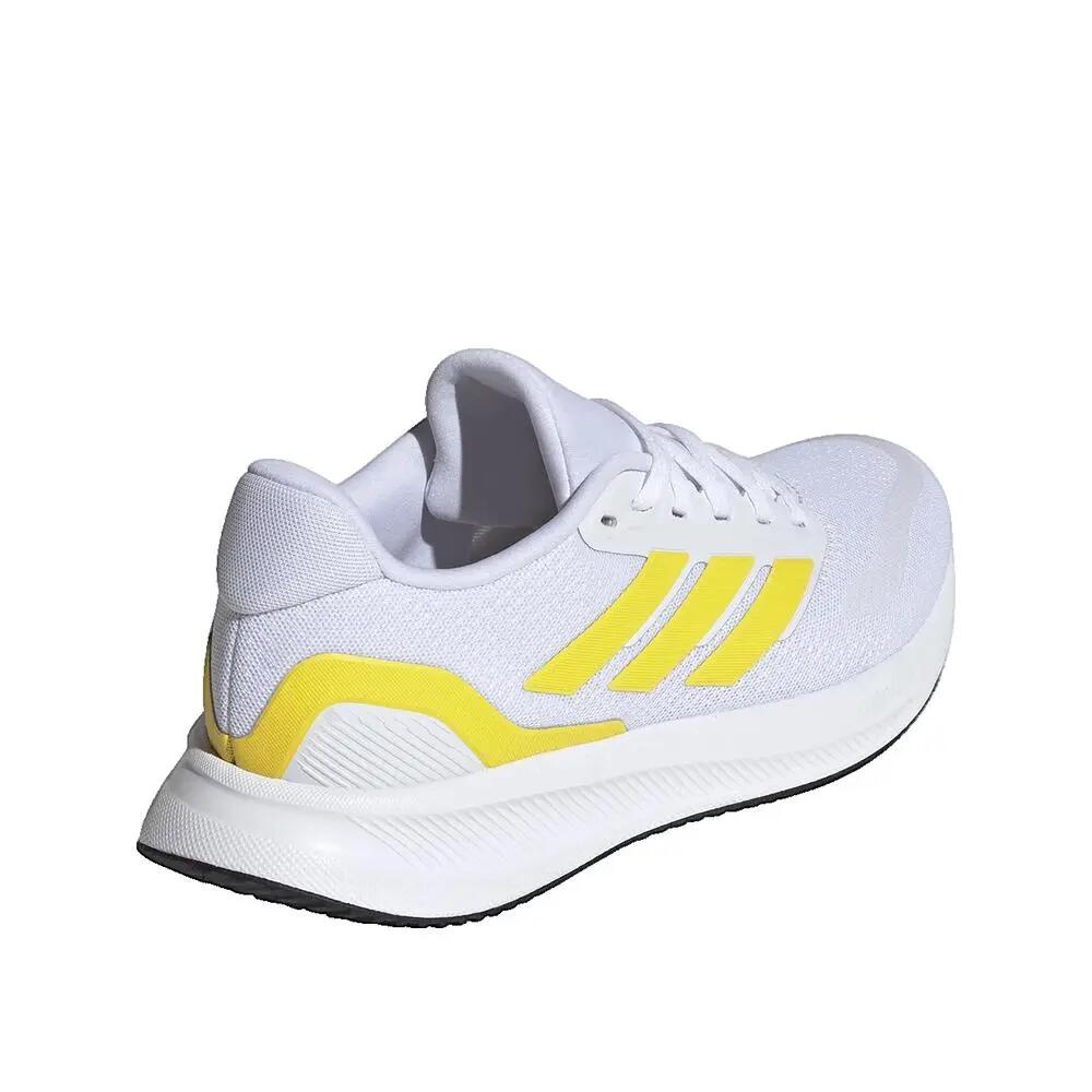 Chaussures de course adidas Runfalcon 5 Blanc/Jaune/Noir 4/10