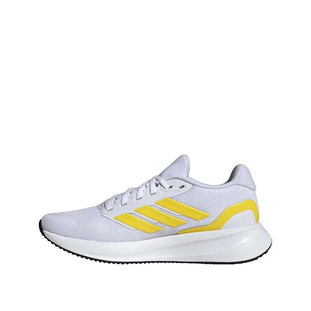Chaussures de course adidas Runfalcon 5 Blanc/Jaune/Noir 3/10