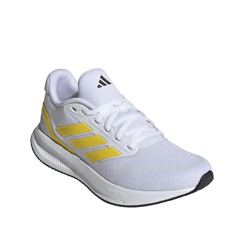 Chaussures de course adidas Runfalcon 5 Blanc/Jaune/Noir 2/10